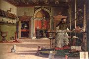 Vittore Carpaccio vision of st.augustine oil painting reproduction